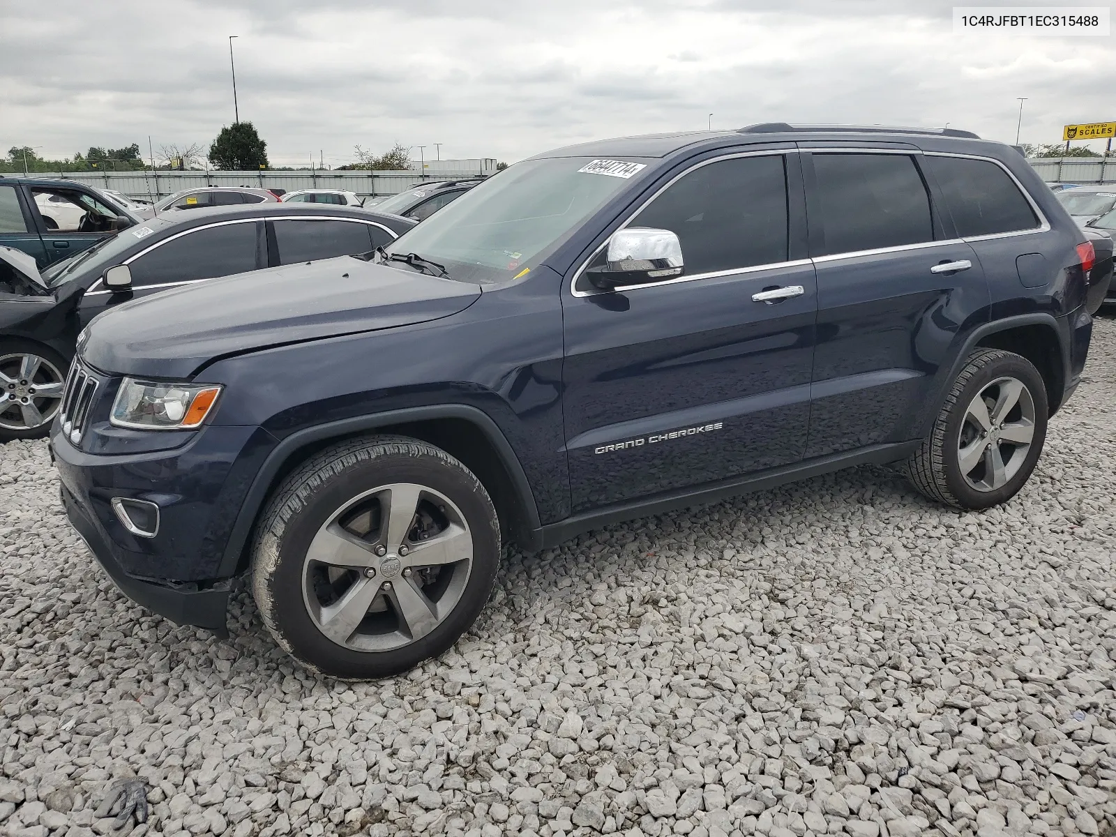 2014 Jeep Grand Cherokee Limited VIN: 1C4RJFBT1EC315488 Lot: 66447714