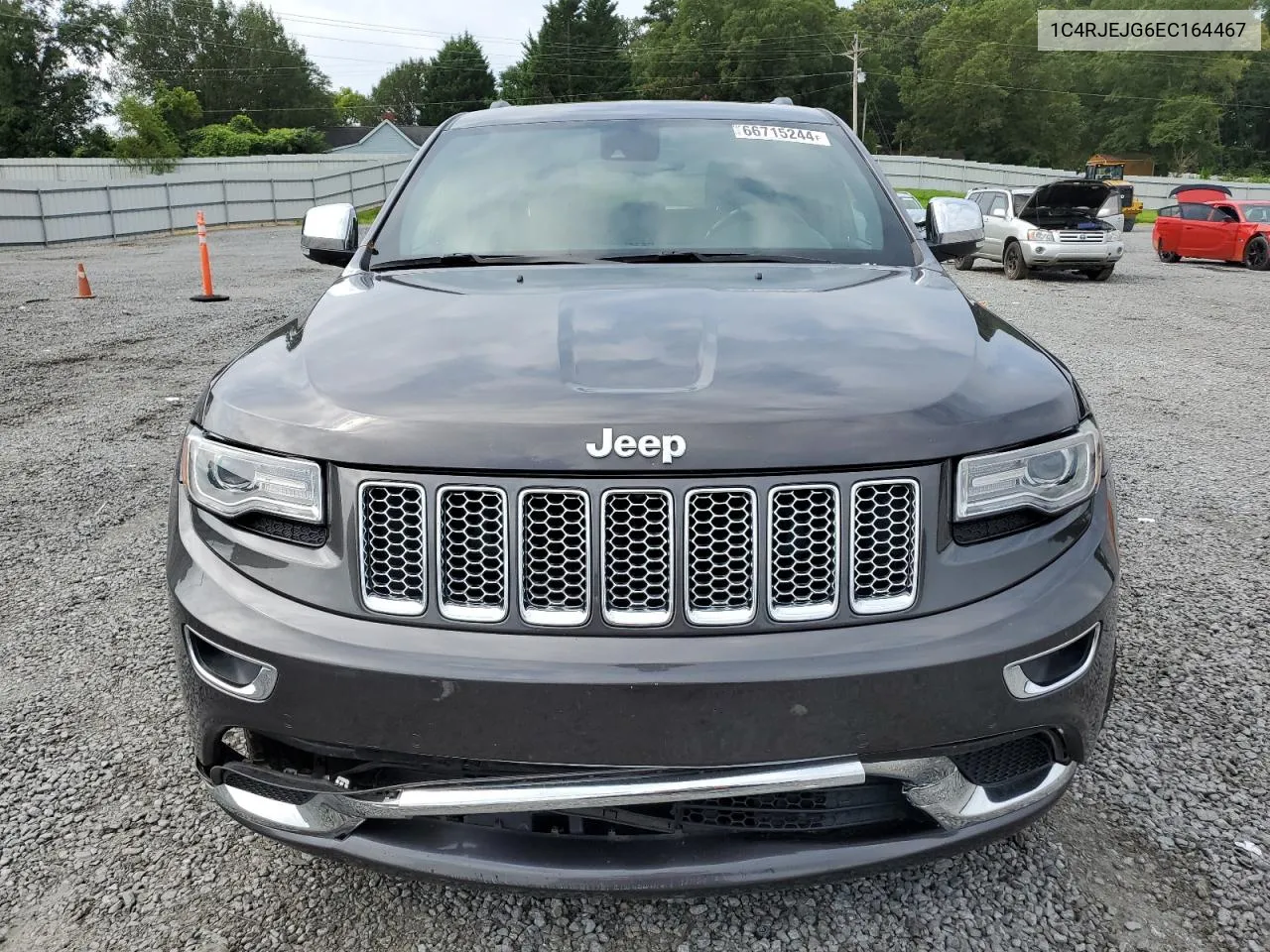 2014 Jeep Grand Cherokee Summit VIN: 1C4RJEJG6EC164467 Lot: 66715244