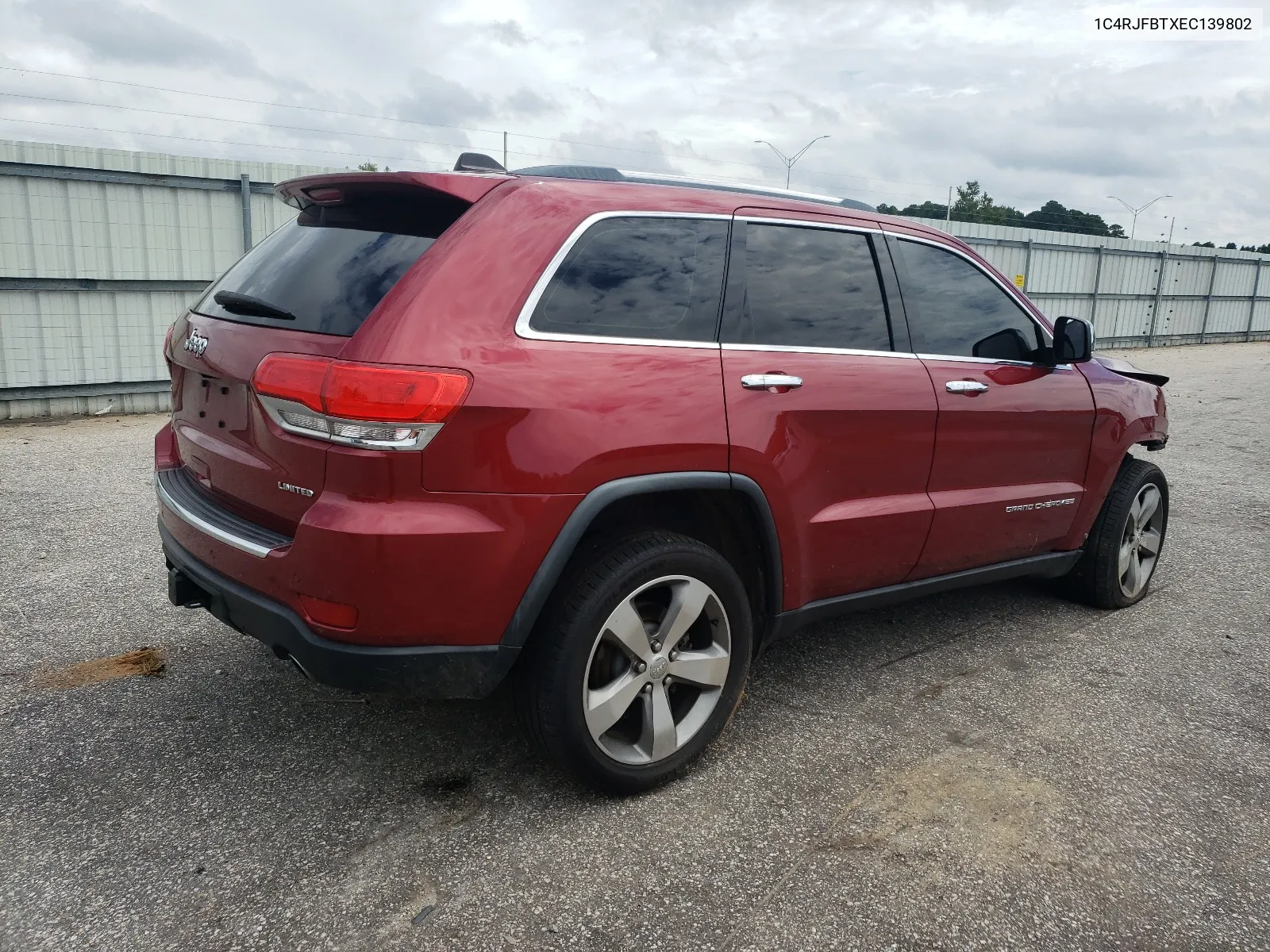 2014 Jeep Grand Cherokee Limited VIN: 1C4RJFBTXEC139802 Lot: 66787074