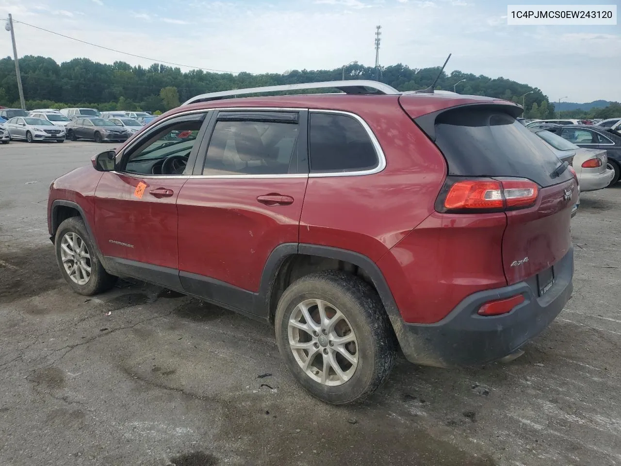 1C4PJMCS0EW243120 2014 Jeep Cherokee Latitude