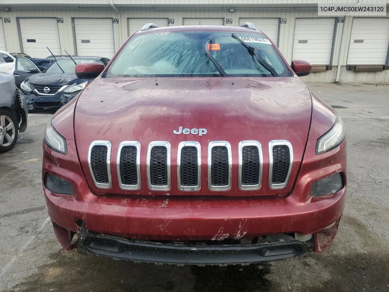 1C4PJMCS0EW243120 2014 Jeep Cherokee Latitude