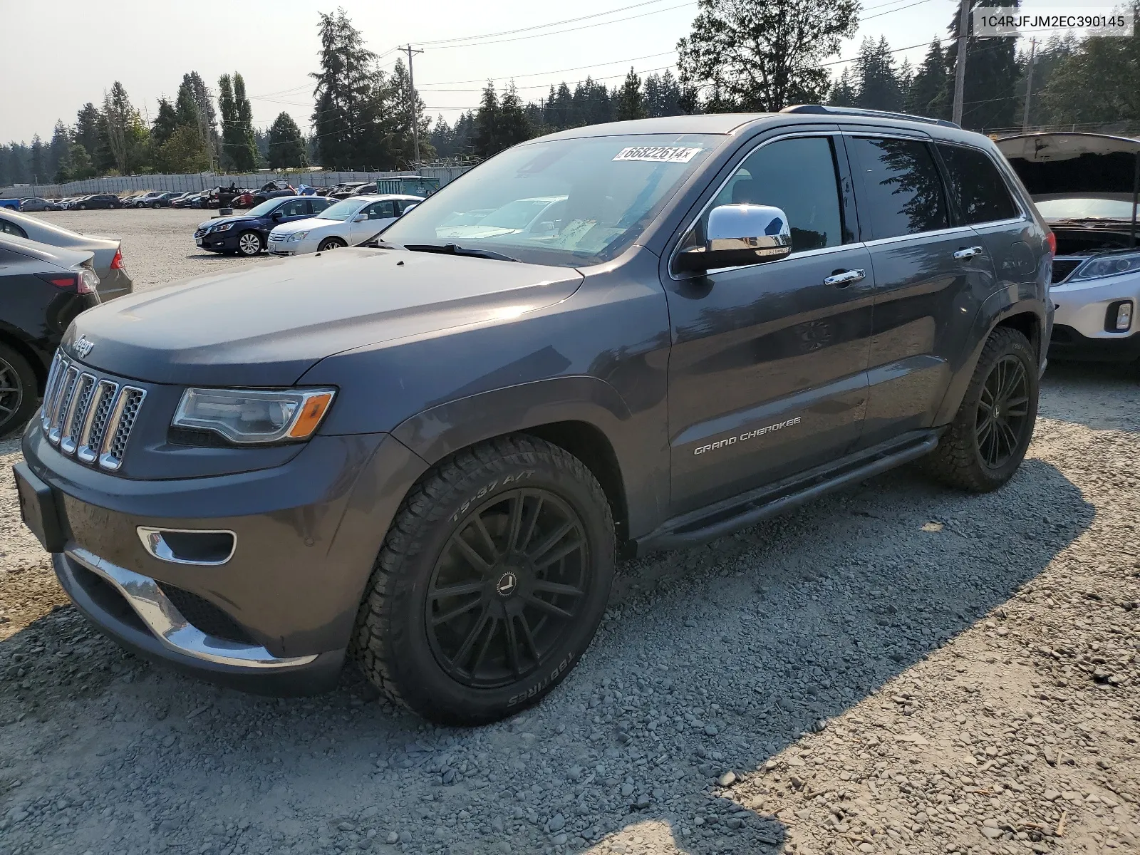 2014 Jeep Grand Cherokee Summit VIN: 1C4RJFJM2EC390145 Lot: 66822614