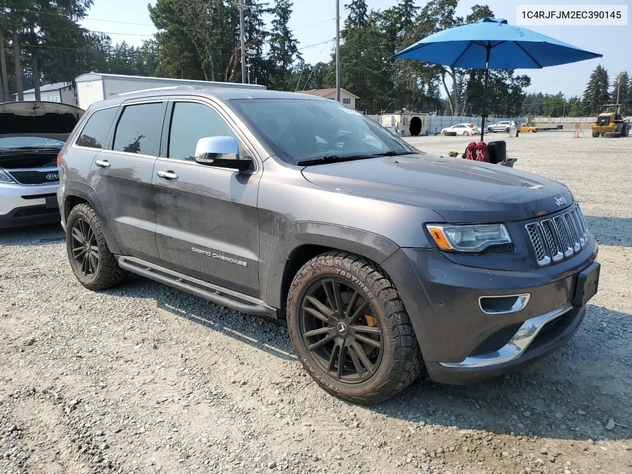 2014 Jeep Grand Cherokee Summit VIN: 1C4RJFJM2EC390145 Lot: 66822614