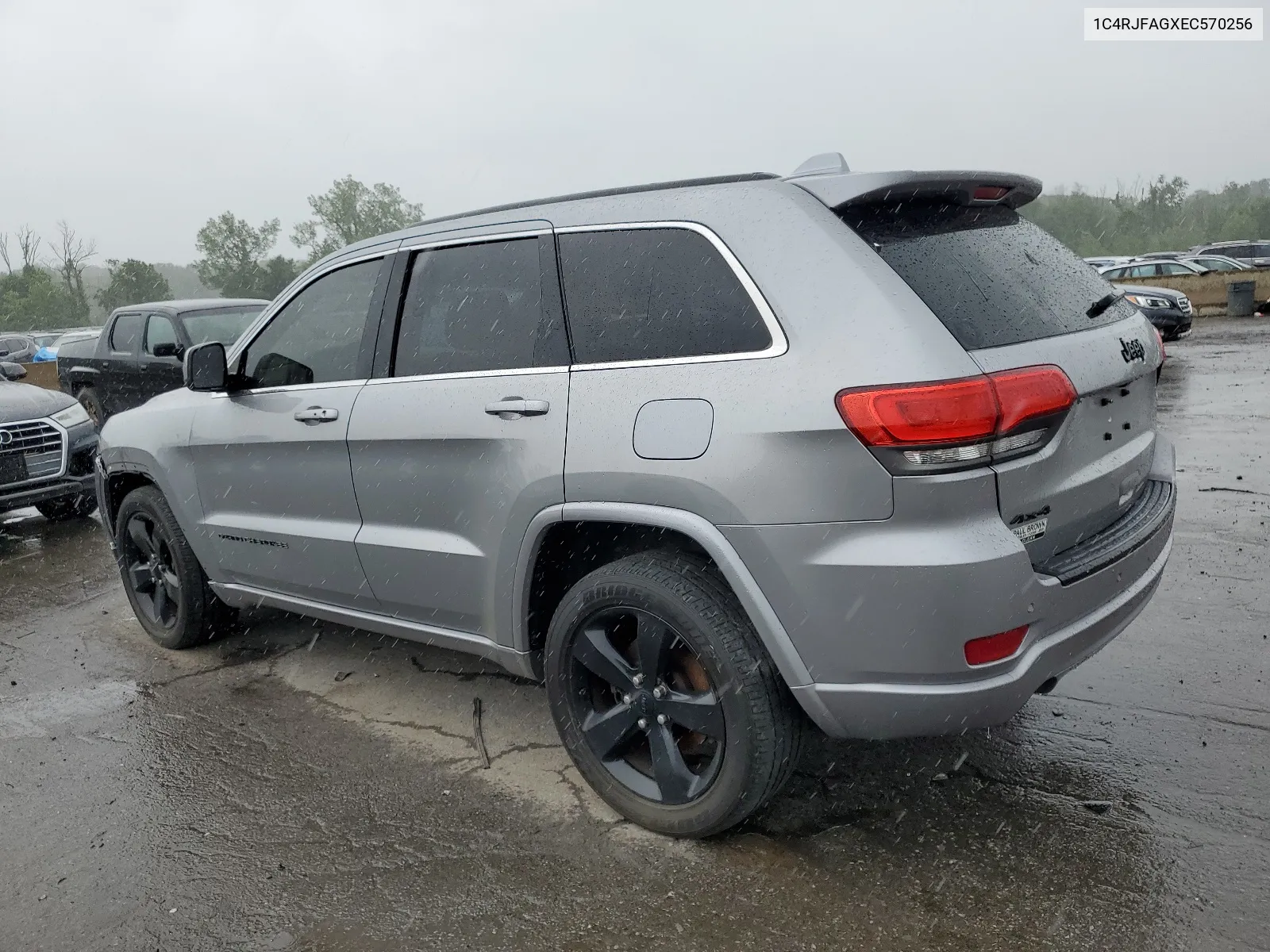 2014 Jeep Grand Cherokee Laredo VIN: 1C4RJFAGXEC570256 Lot: 66913474