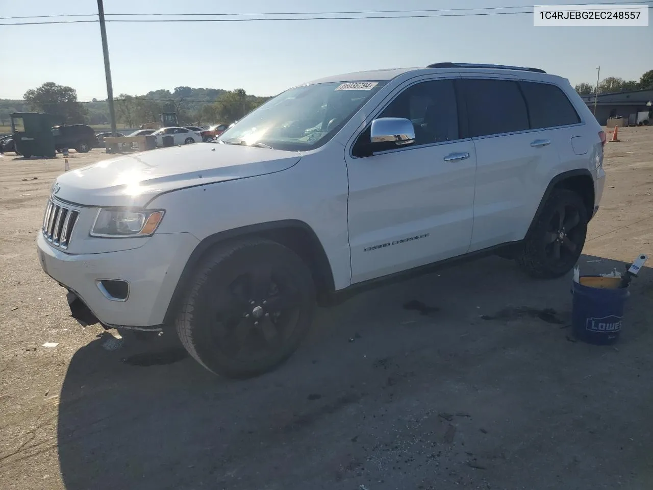 2014 Jeep Grand Cherokee Limited VIN: 1C4RJEBG2EC248557 Lot: 66936794