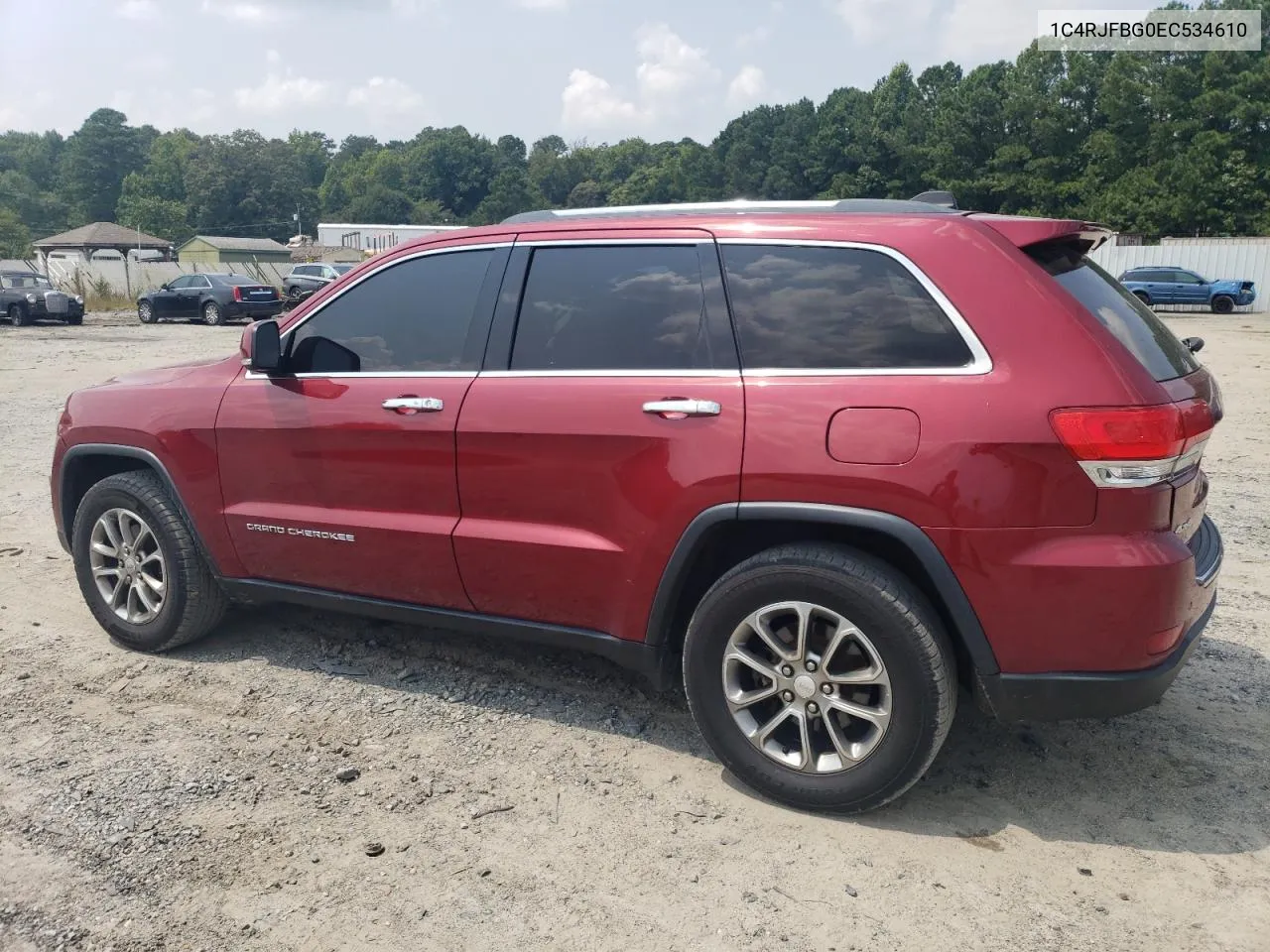 2014 Jeep Grand Cherokee Limited VIN: 1C4RJFBG0EC534610 Lot: 66982184