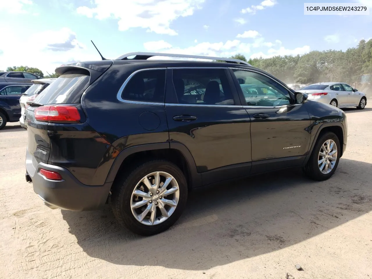 2014 Jeep Cherokee Limited VIN: 1C4PJMDS6EW243279 Lot: 67102674