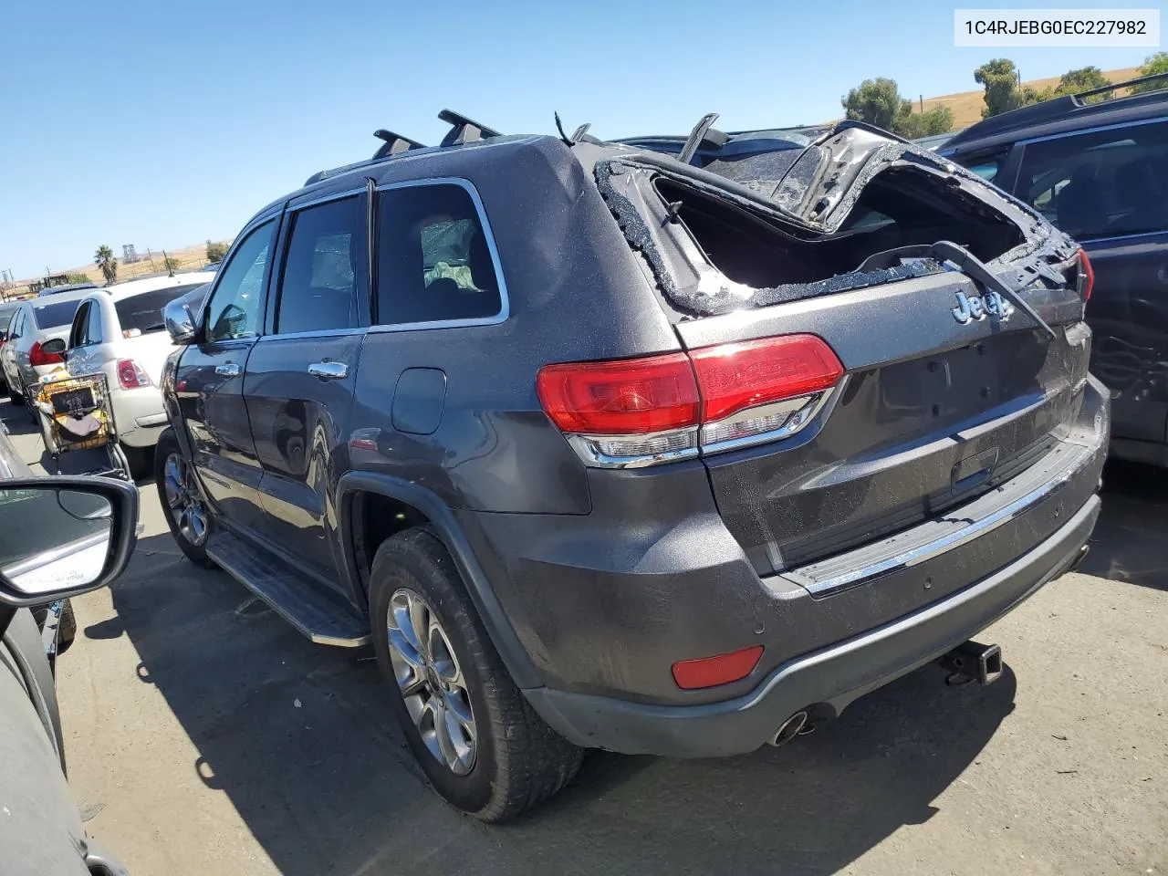 2014 Jeep Grand Cherokee Limited VIN: 1C4RJEBG0EC227982 Lot: 67388164