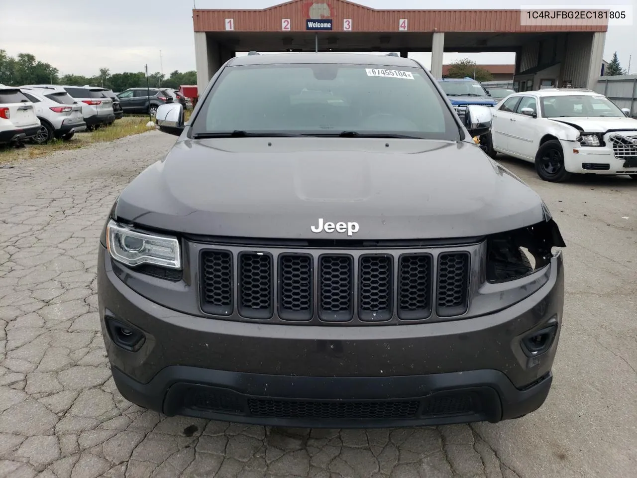 2014 Jeep Grand Cherokee Limited VIN: 1C4RJFBG2EC181805 Lot: 67455104