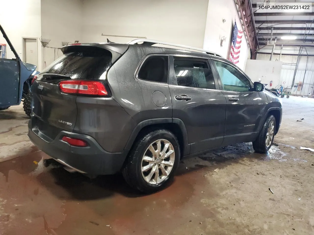 2014 Jeep Cherokee Limited VIN: 1C4PJMDS2EW231422 Lot: 67476534