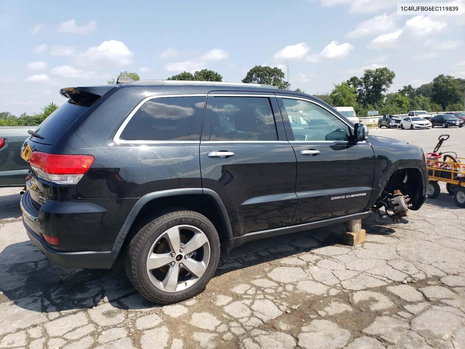 2014 Jeep Grand Cherokee Limited VIN: 1C4RJFBG6EC119839 Lot: 67488534