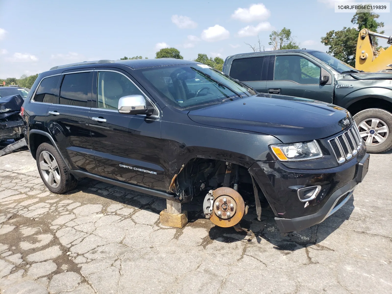 2014 Jeep Grand Cherokee Limited VIN: 1C4RJFBG6EC119839 Lot: 67488534