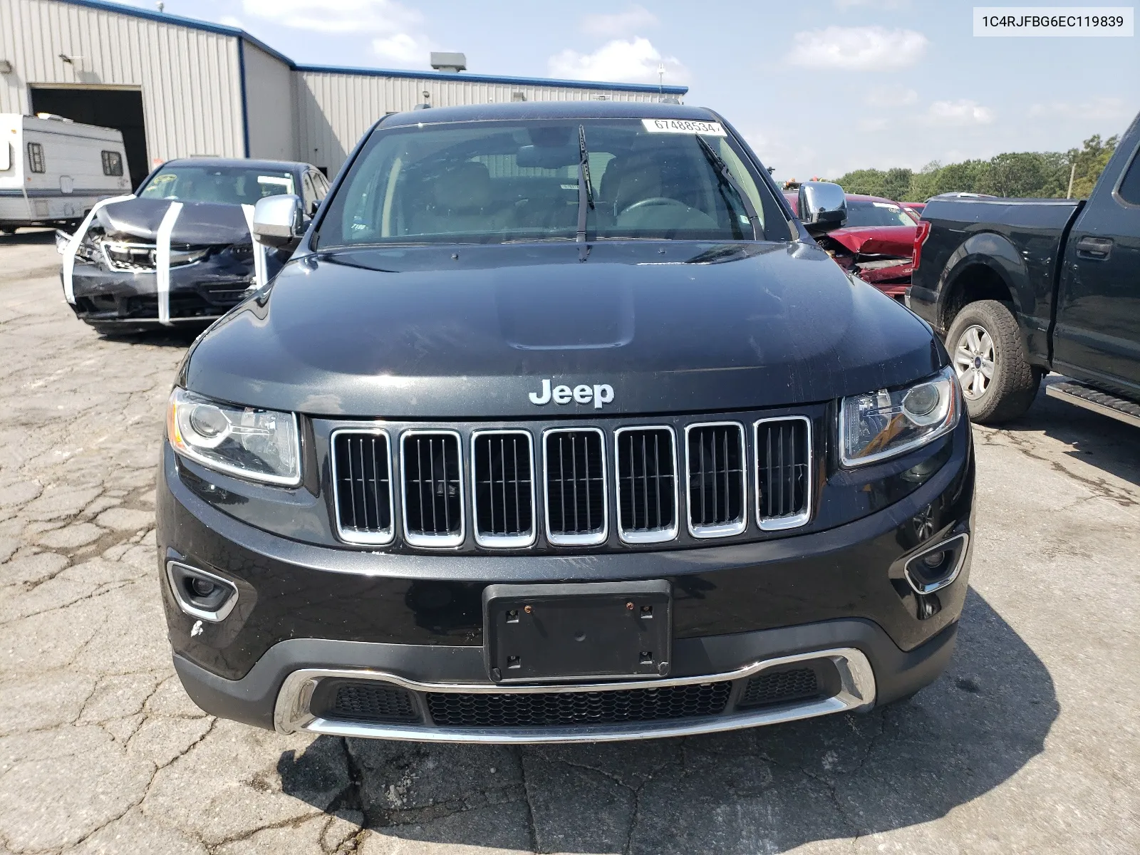 1C4RJFBG6EC119839 2014 Jeep Grand Cherokee Limited