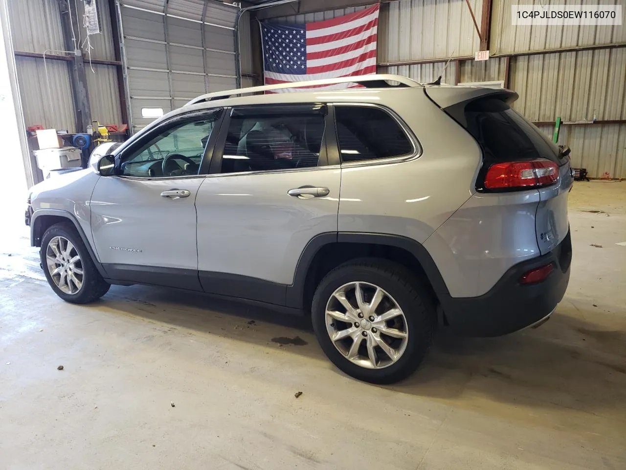 2014 Jeep Cherokee Limited VIN: 1C4PJLDS0EW116070 Lot: 67495404