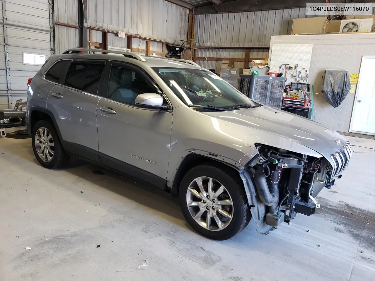 2014 Jeep Cherokee Limited VIN: 1C4PJLDS0EW116070 Lot: 67495404