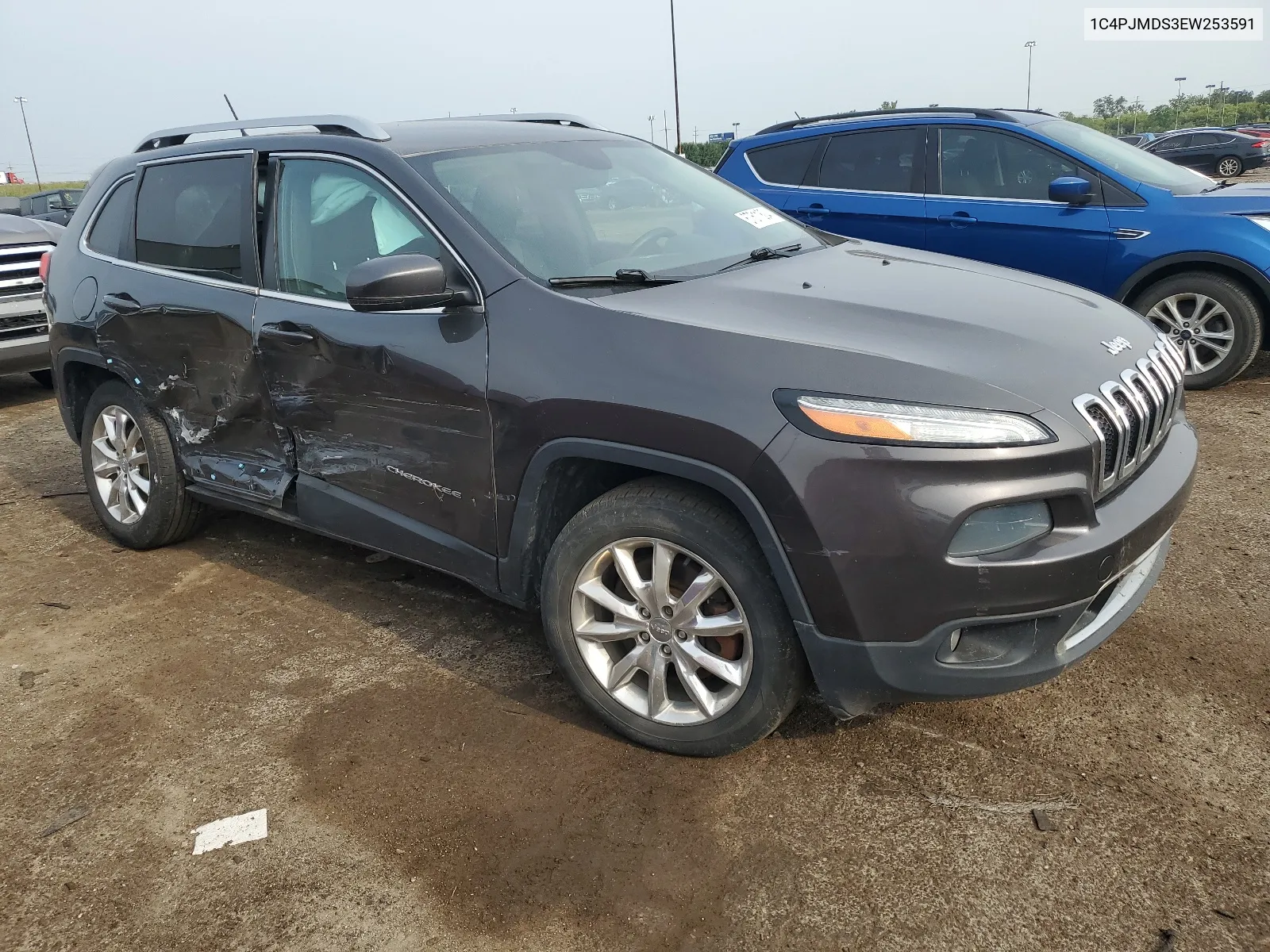 1C4PJMDS3EW253591 2014 Jeep Cherokee Limited