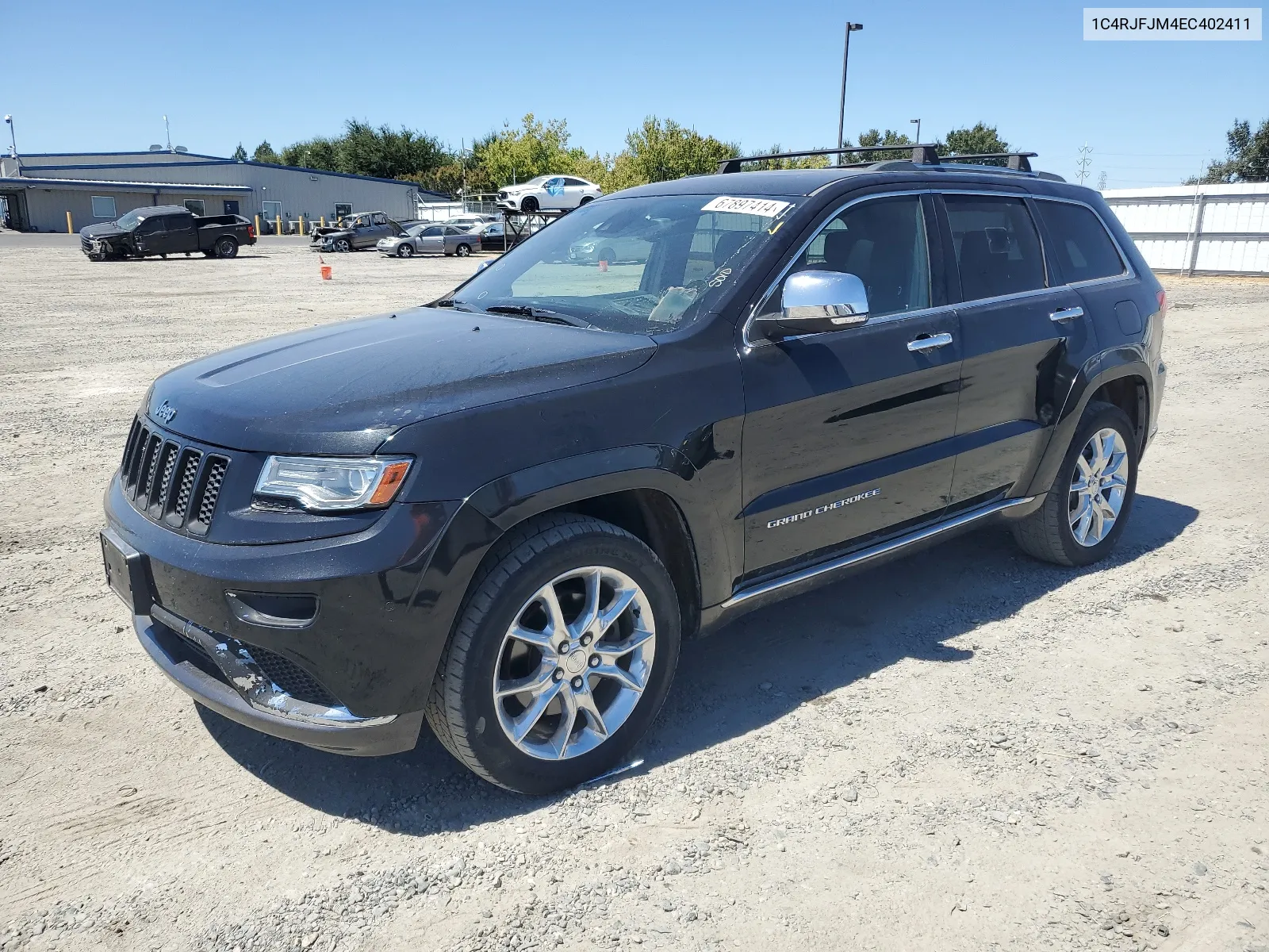 2014 Jeep Grand Cherokee Summit VIN: 1C4RJFJM4EC402411 Lot: 67897414