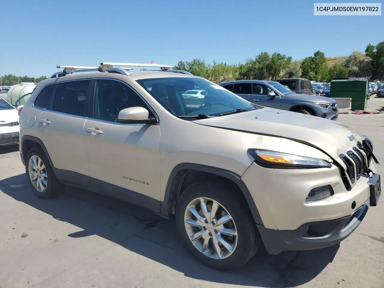 2014 Jeep Cherokee Limited VIN: 1C4PJMDS0EW197822 Lot: 67930904