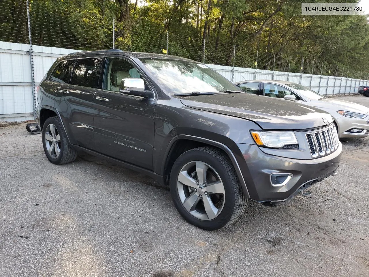 2014 Jeep Grand Cherokee Overland VIN: 1C4RJECG4EC221780 Lot: 67945044