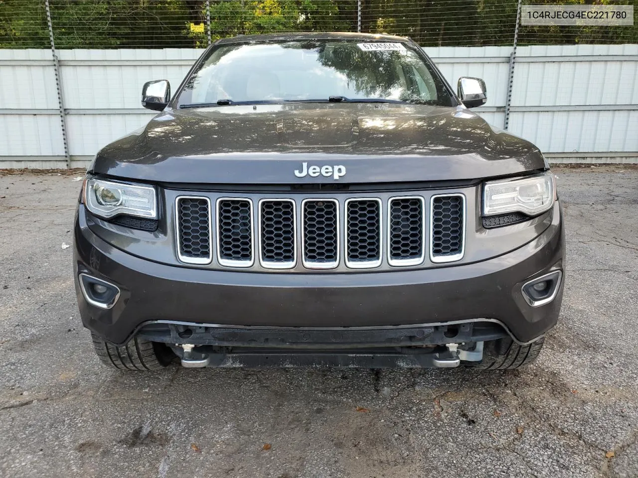 1C4RJECG4EC221780 2014 Jeep Grand Cherokee Overland