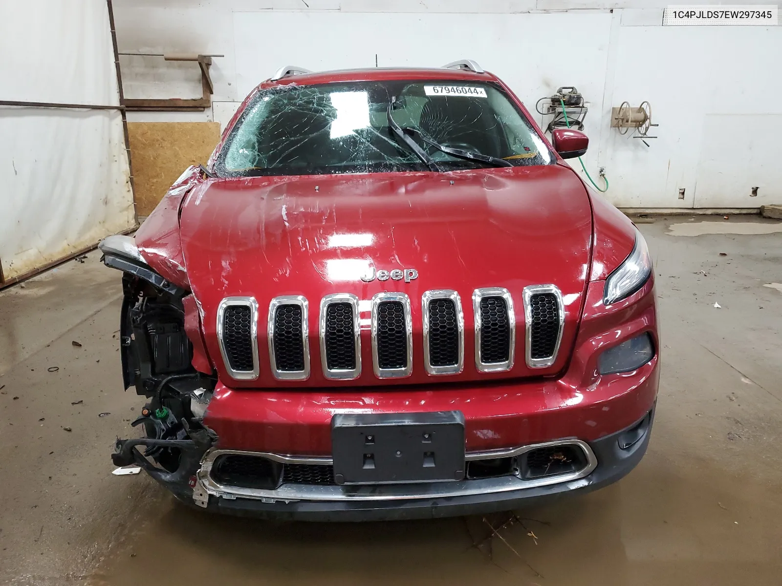 1C4PJLDS7EW297345 2014 Jeep Cherokee Limited