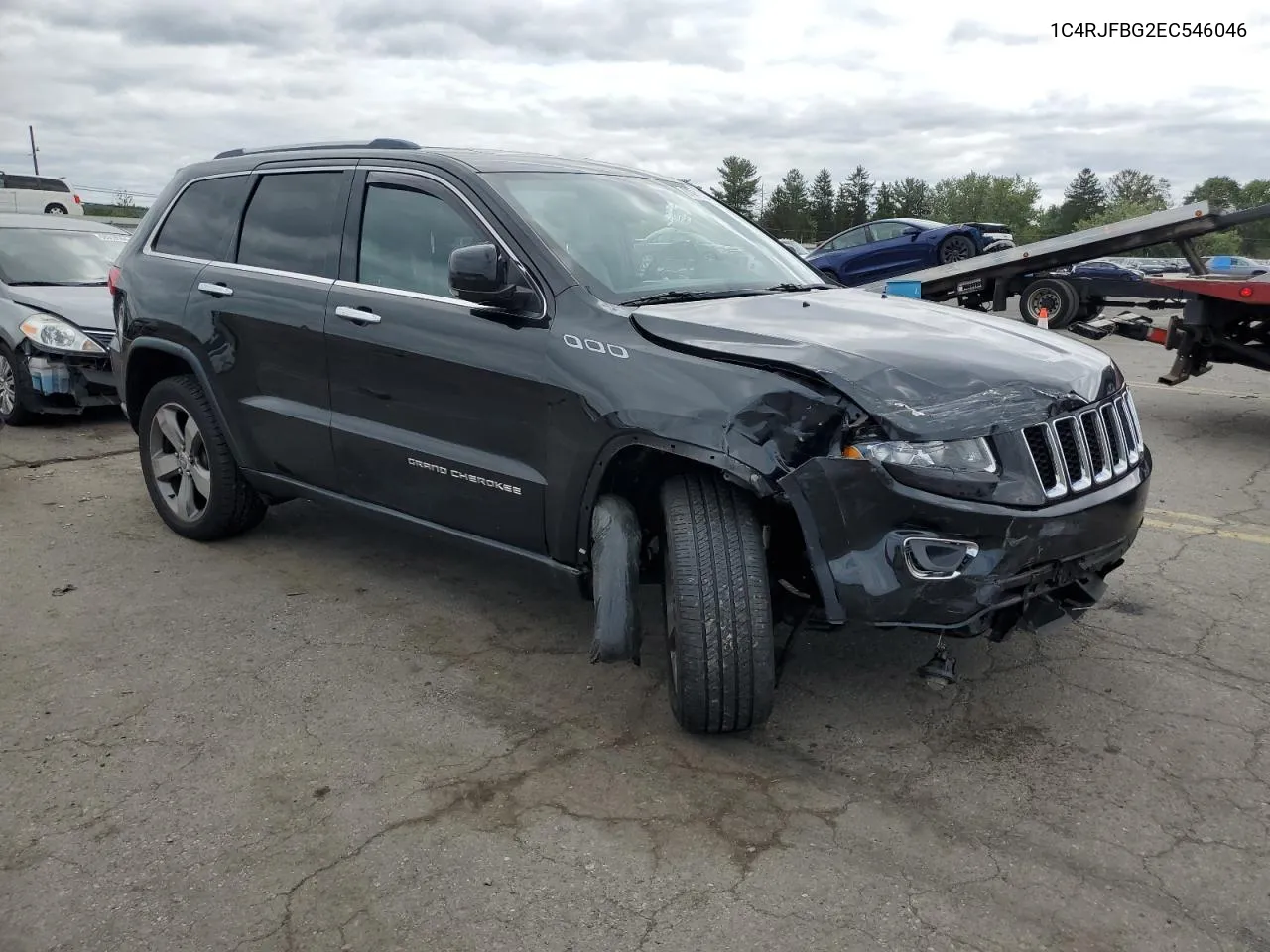 1C4RJFBG2EC546046 2014 Jeep Grand Cherokee Limited