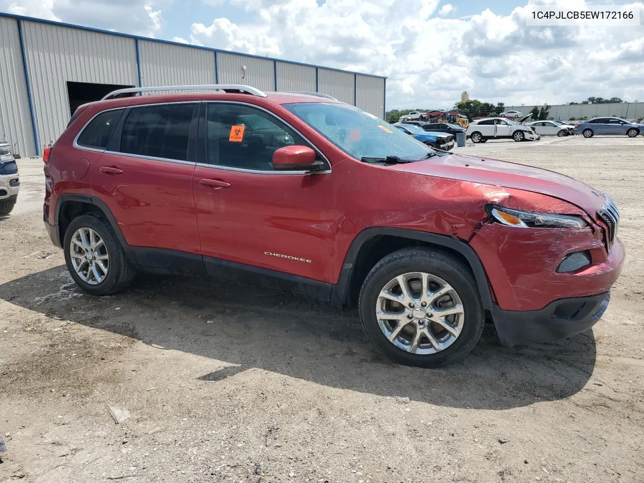 2014 Jeep Cherokee Latitude VIN: 1C4PJLCB5EW172166 Lot: 68121454