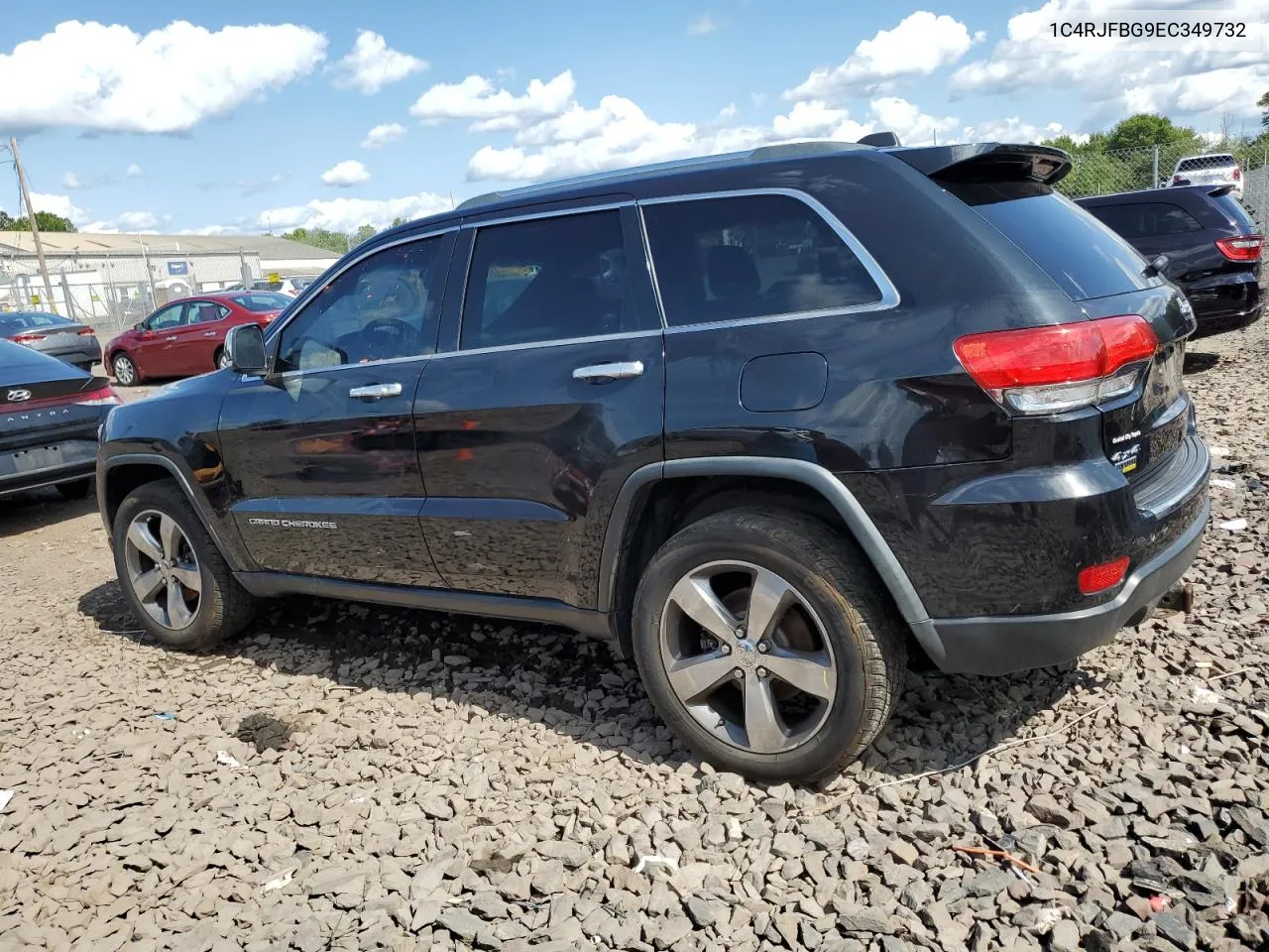 2014 Jeep Grand Cherokee Limited VIN: 1C4RJFBG9EC349732 Lot: 68208034