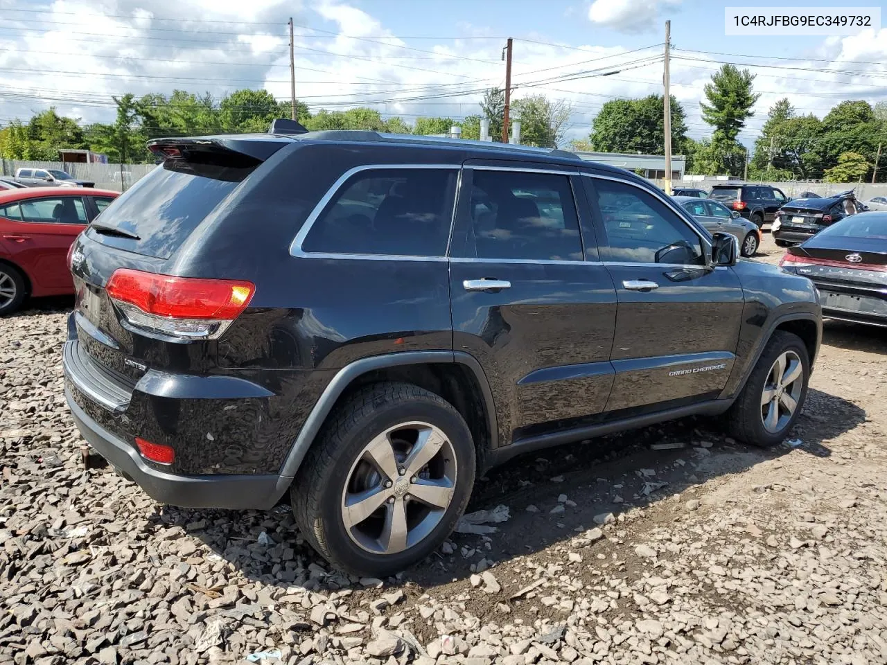 2014 Jeep Grand Cherokee Limited VIN: 1C4RJFBG9EC349732 Lot: 68208034