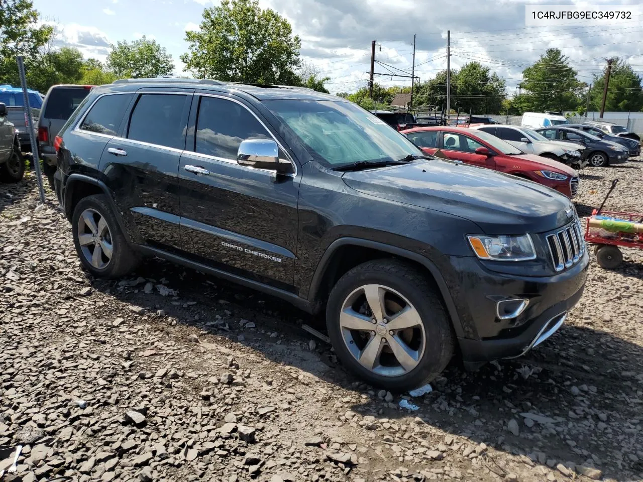 2014 Jeep Grand Cherokee Limited VIN: 1C4RJFBG9EC349732 Lot: 68208034