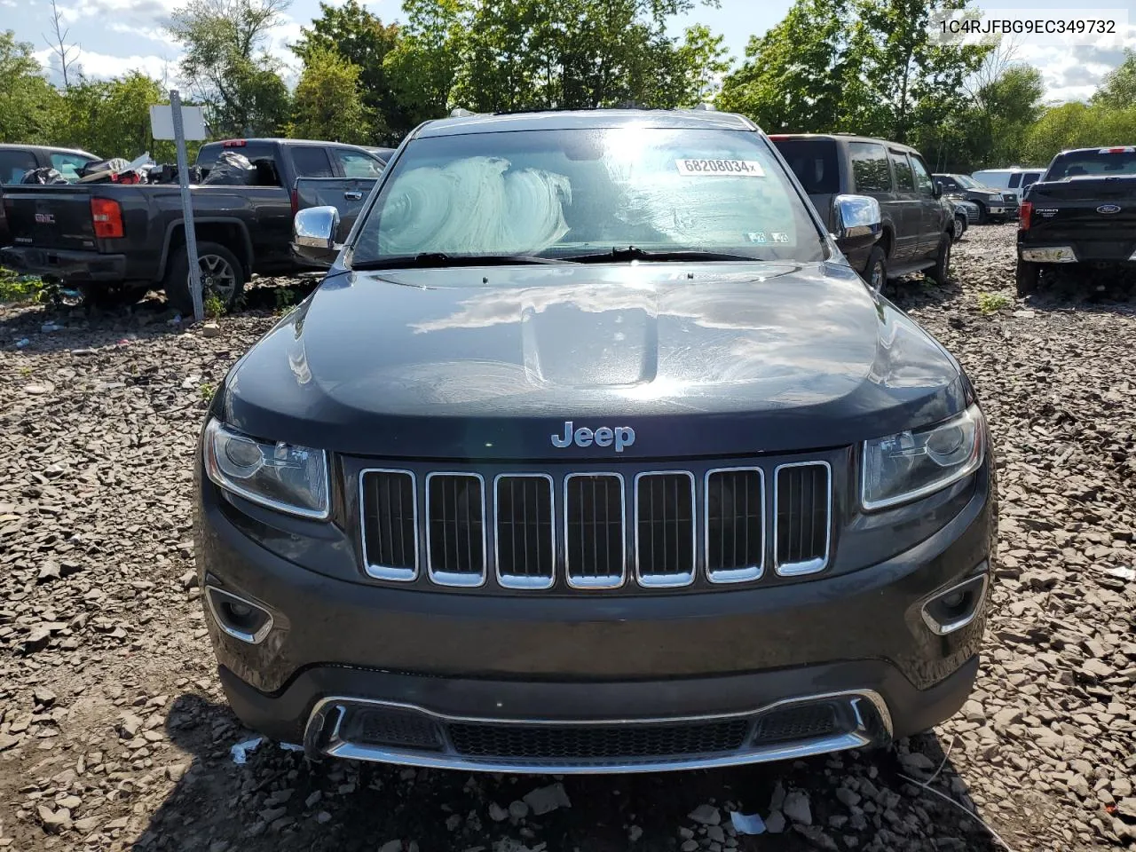 2014 Jeep Grand Cherokee Limited VIN: 1C4RJFBG9EC349732 Lot: 68208034