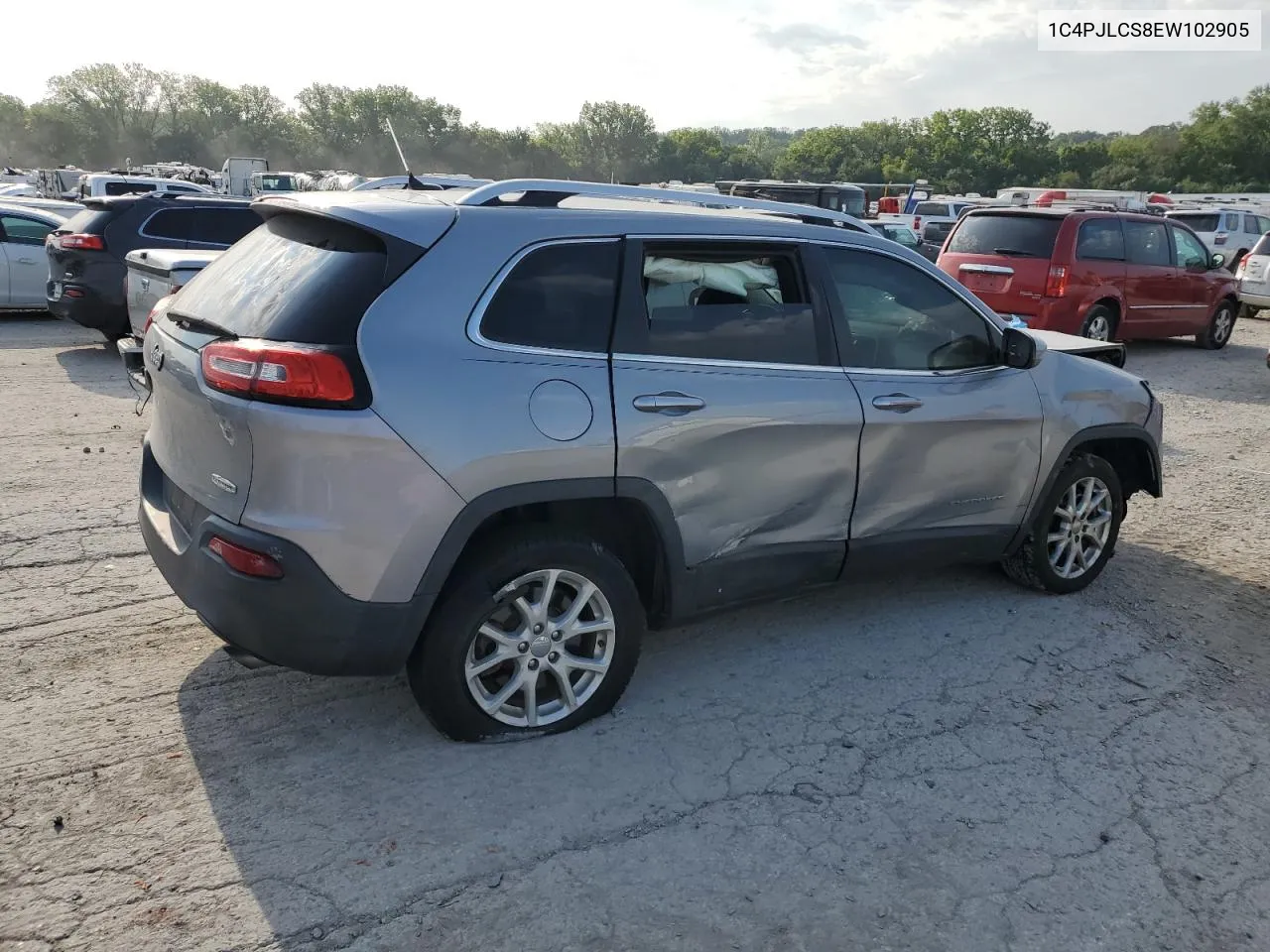 2014 Jeep Cherokee Latitude VIN: 1C4PJLCS8EW102905 Lot: 68358564