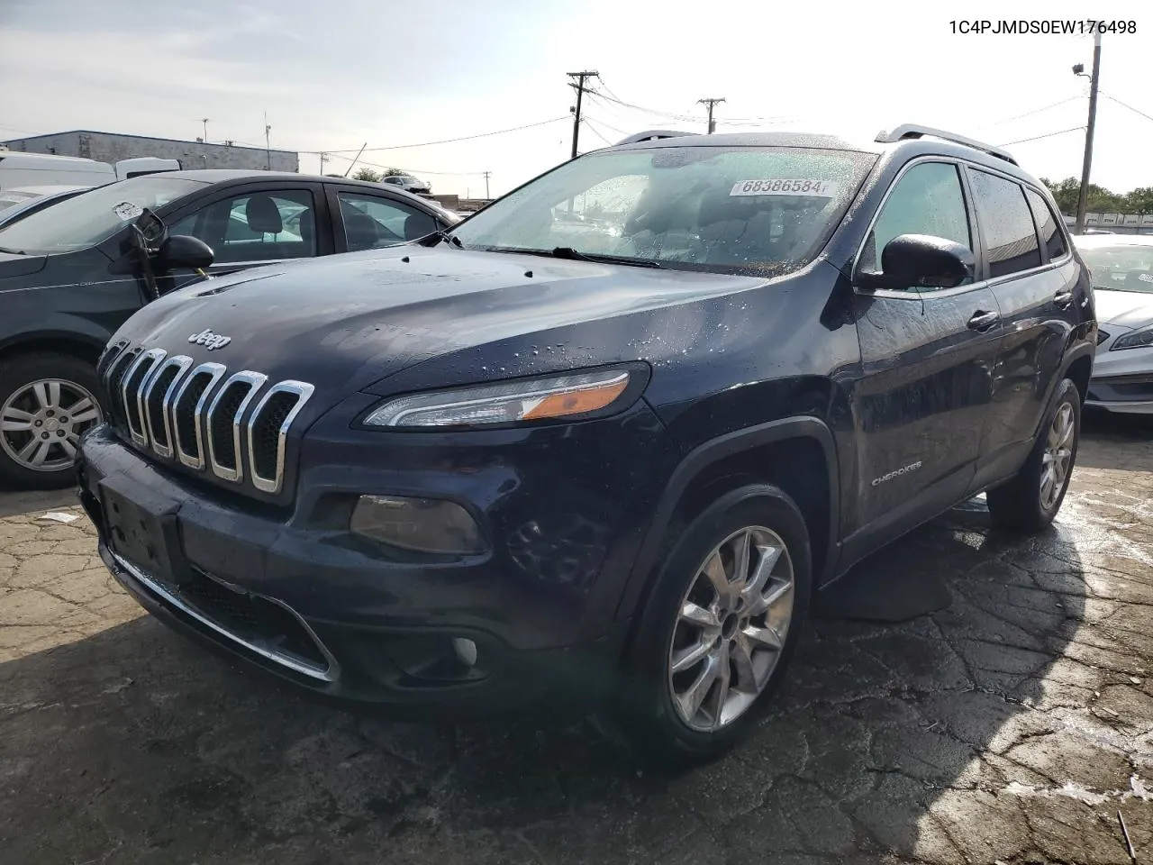 1C4PJMDS0EW176498 2014 Jeep Cherokee Limited