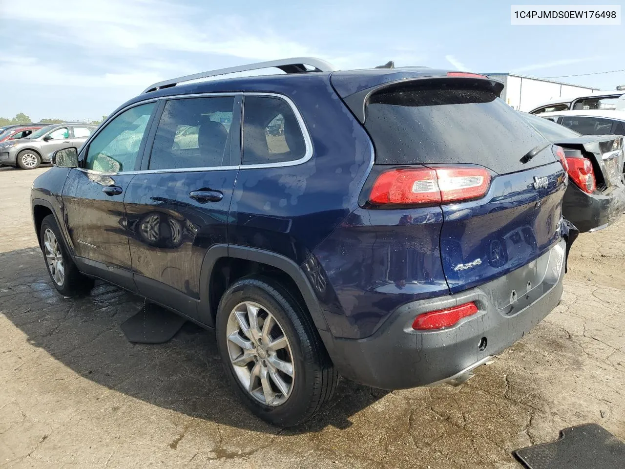 2014 Jeep Cherokee Limited VIN: 1C4PJMDS0EW176498 Lot: 68386584