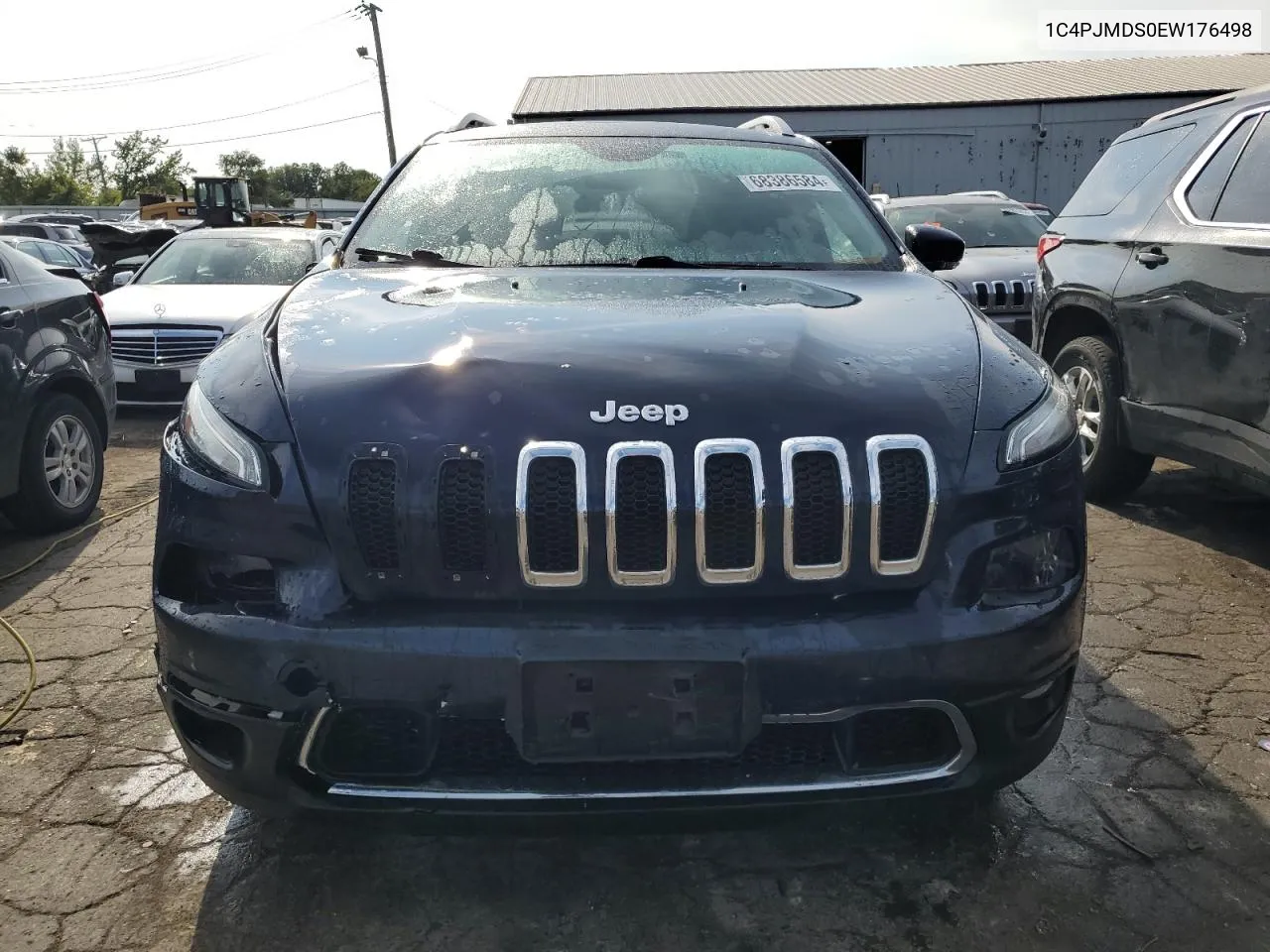 2014 Jeep Cherokee Limited VIN: 1C4PJMDS0EW176498 Lot: 68386584