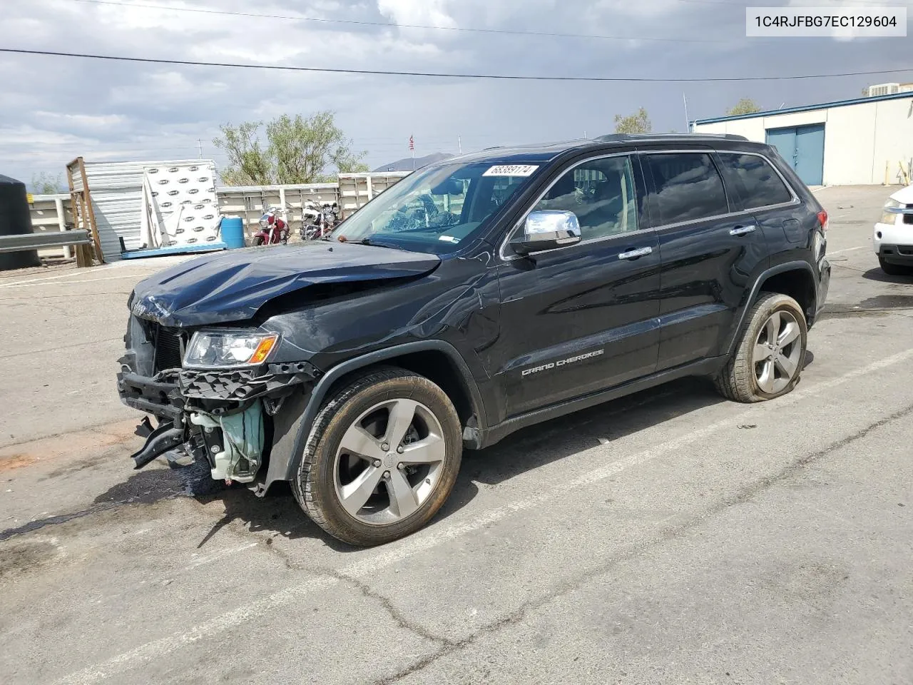 2014 Jeep Grand Cherokee Limited VIN: 1C4RJFBG7EC129604 Lot: 68389174