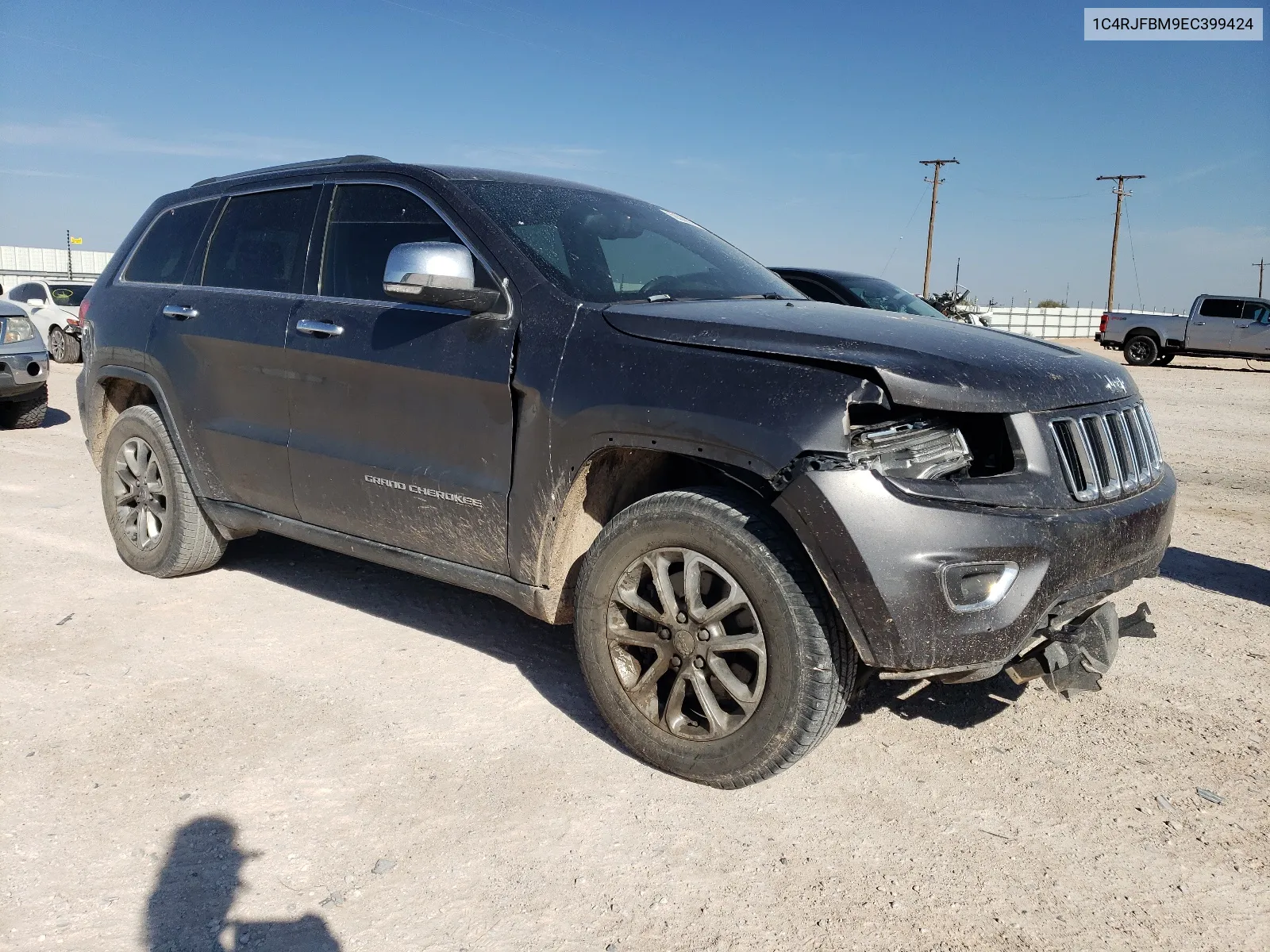 2014 Jeep Grand Cherokee Limited VIN: 1C4RJFBM9EC399424 Lot: 68500694