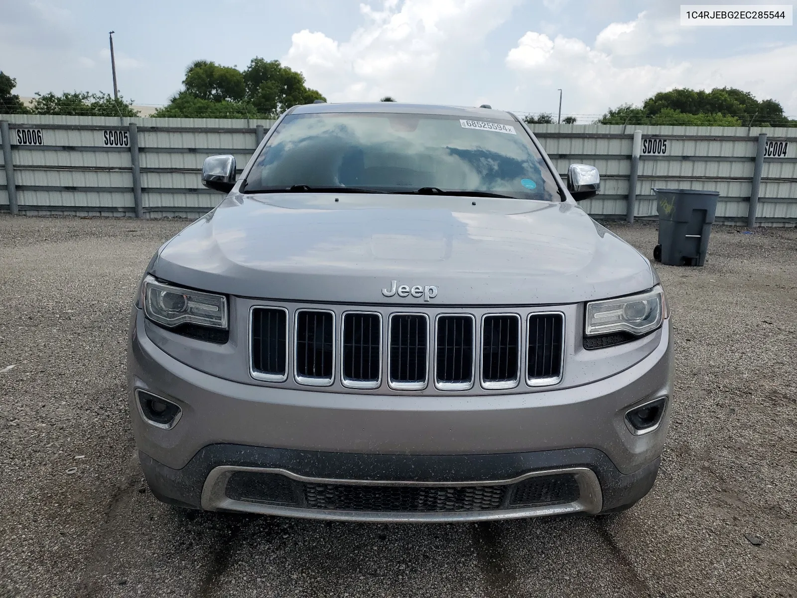 2014 Jeep Grand Cherokee Limited VIN: 1C4RJEBG2EC285544 Lot: 68525594