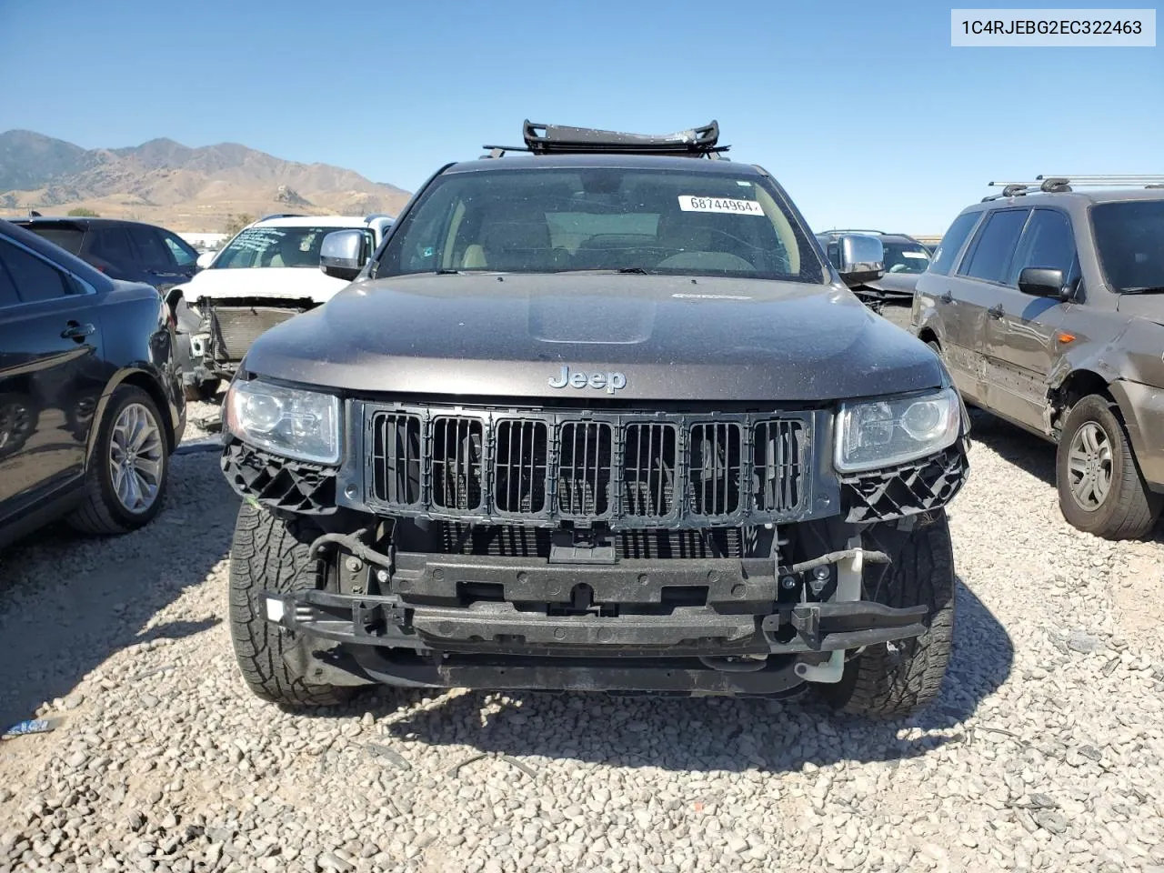 2014 Jeep Grand Cherokee Limited VIN: 1C4RJEBG2EC322463 Lot: 68744964