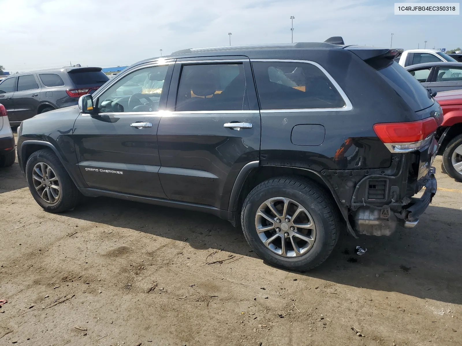 1C4RJFBG4EC350318 2014 Jeep Grand Cherokee Limited