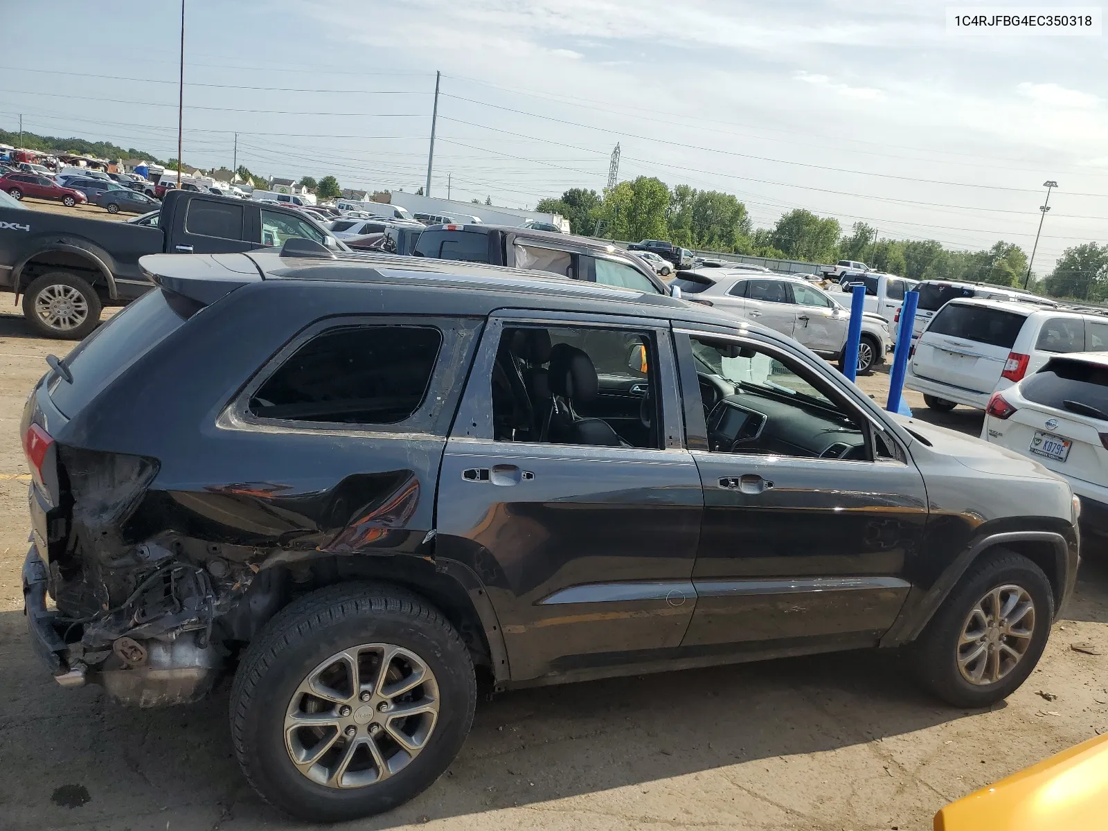 2014 Jeep Grand Cherokee Limited VIN: 1C4RJFBG4EC350318 Lot: 68842804