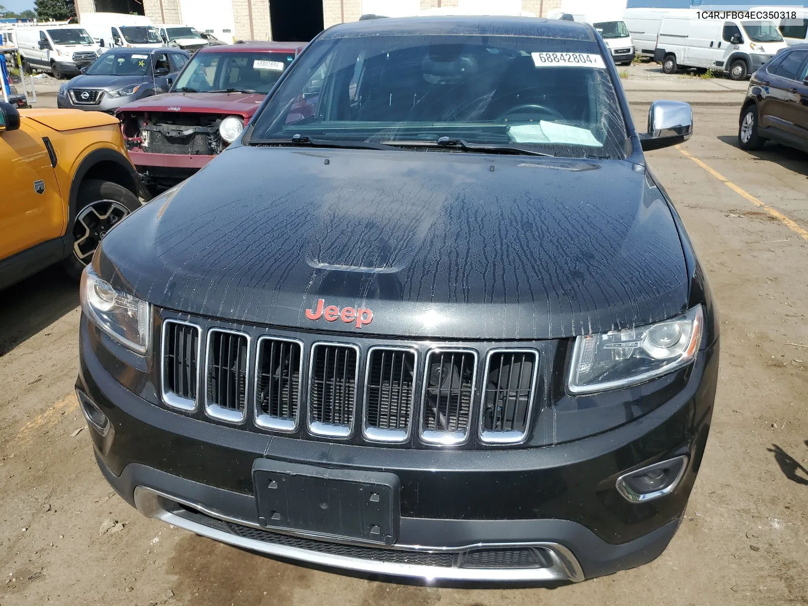 2014 Jeep Grand Cherokee Limited VIN: 1C4RJFBG4EC350318 Lot: 68842804