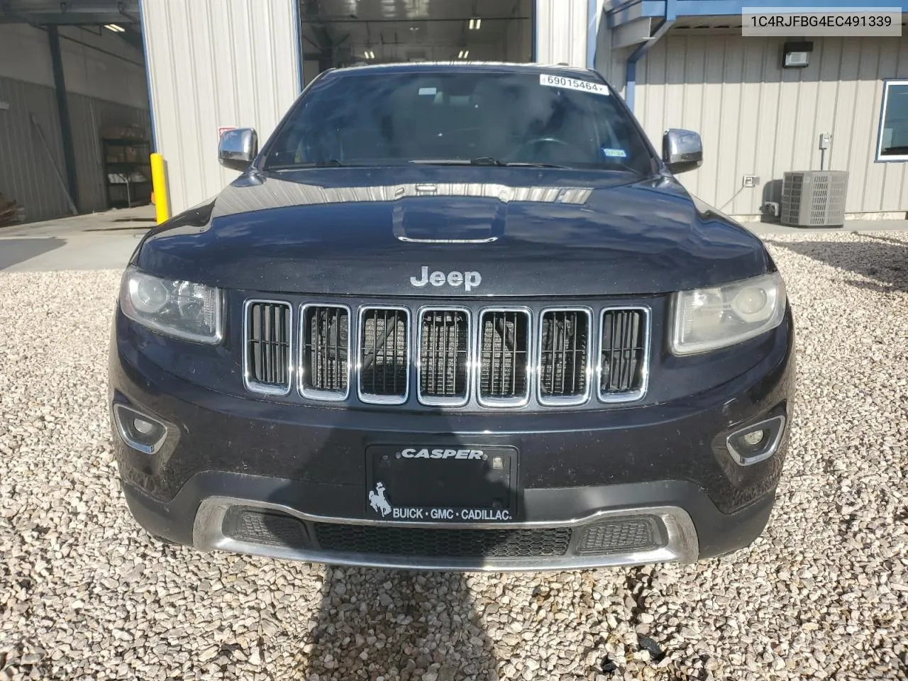 2014 Jeep Grand Cherokee Limited VIN: 1C4RJFBG4EC491339 Lot: 69015464