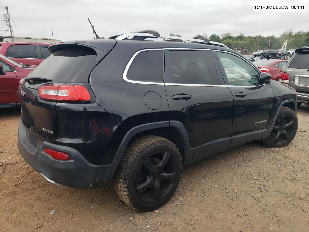 1C4PJMDB2EW180441 2014 Jeep Cherokee Limited