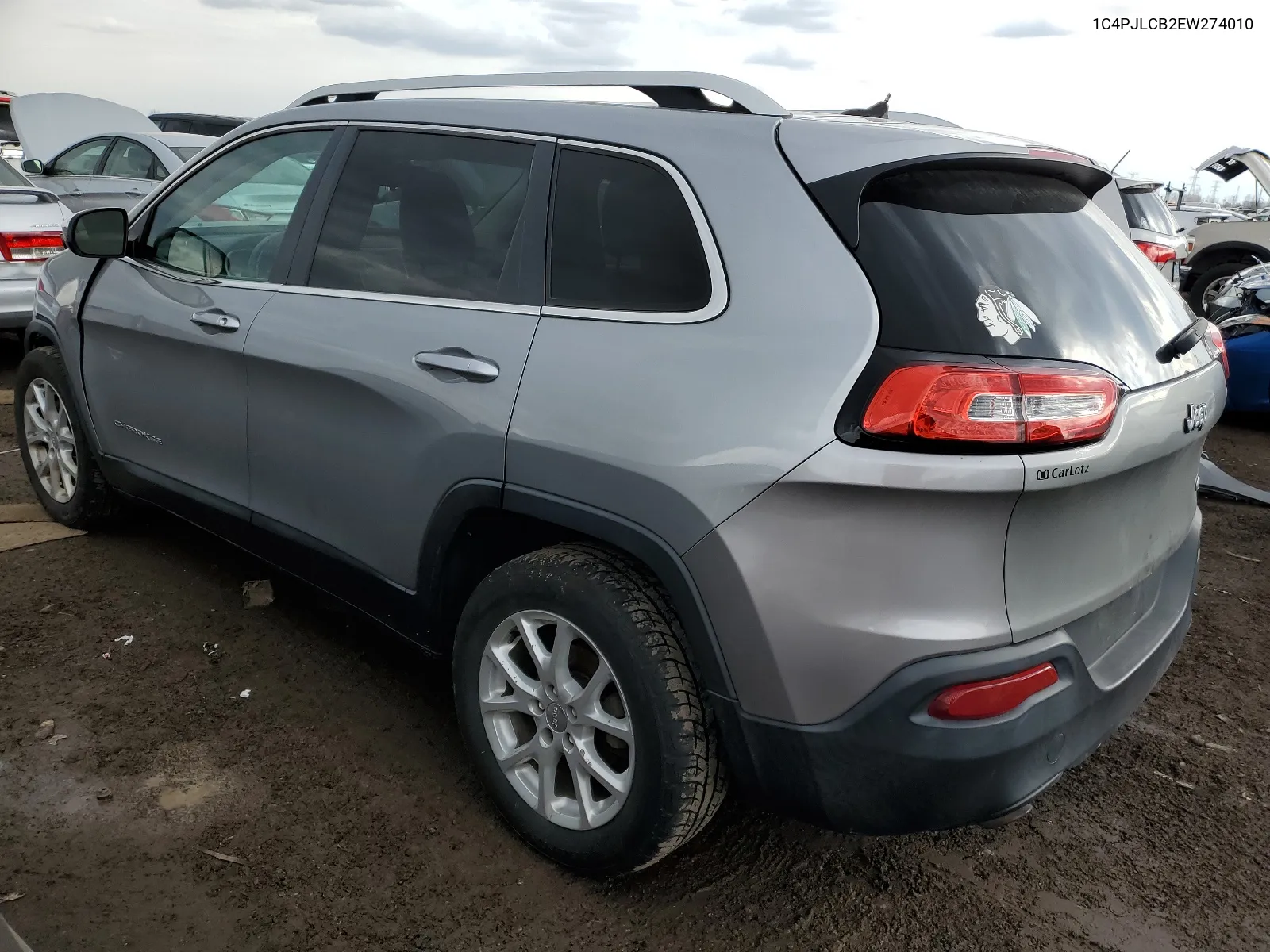 1C4PJLCB2EW274010 2014 Jeep Cherokee Latitude