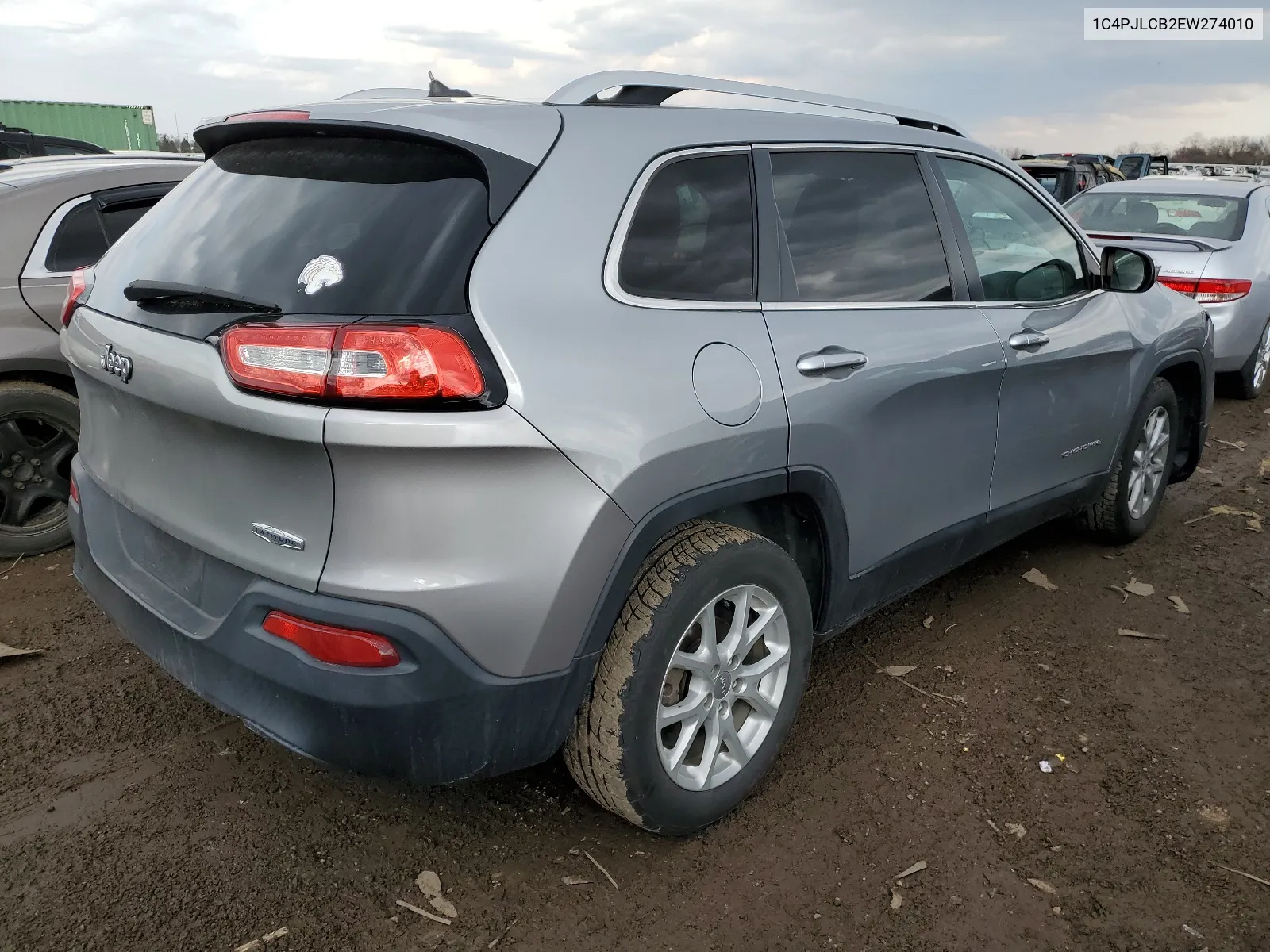 2014 Jeep Cherokee Latitude VIN: 1C4PJLCB2EW274010 Lot: 69056284