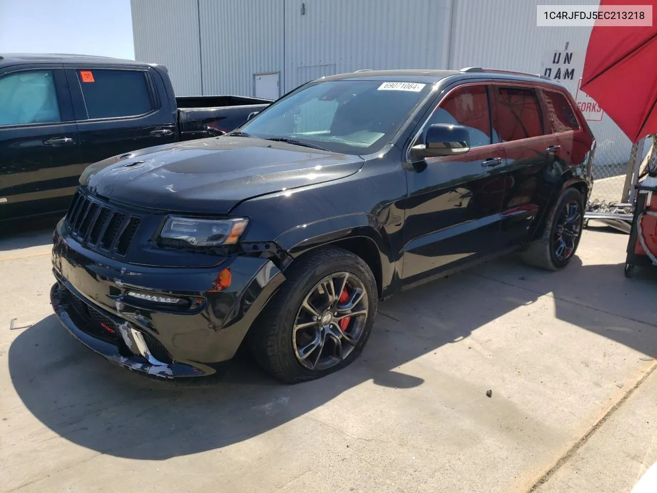 2014 Jeep Grand Cherokee Srt-8 VIN: 1C4RJFDJ5EC213218 Lot: 69071064