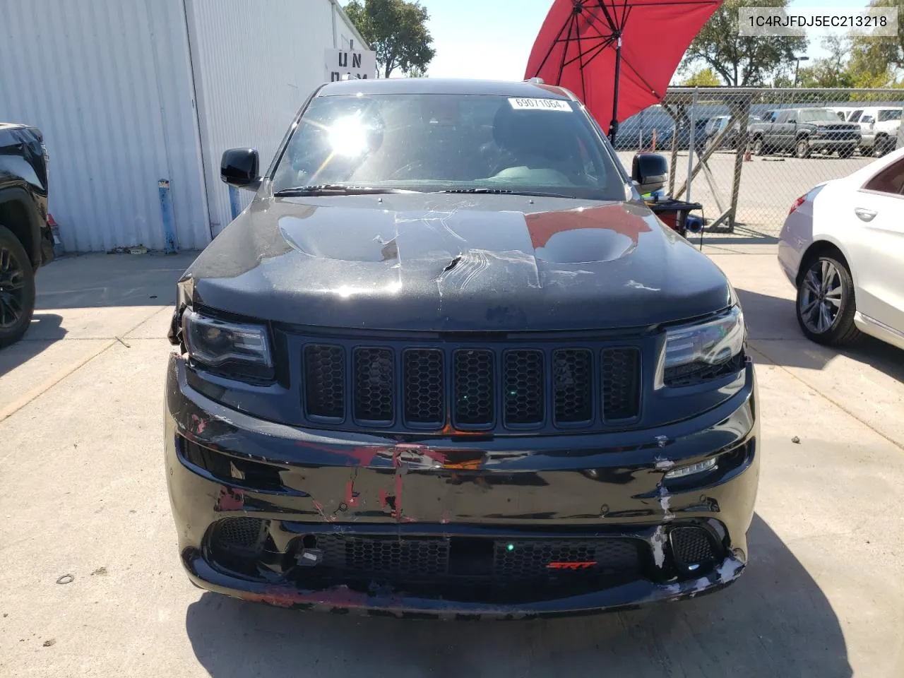 1C4RJFDJ5EC213218 2014 Jeep Grand Cherokee Srt-8