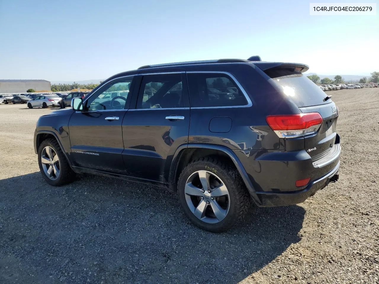 2014 Jeep Grand Cherokee Overland VIN: 1C4RJFCG4EC206279 Lot: 69115634