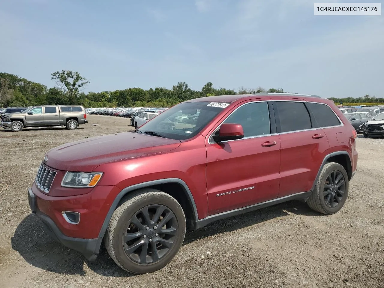 1C4RJEAGXEC145176 2014 Jeep Grand Cherokee Laredo